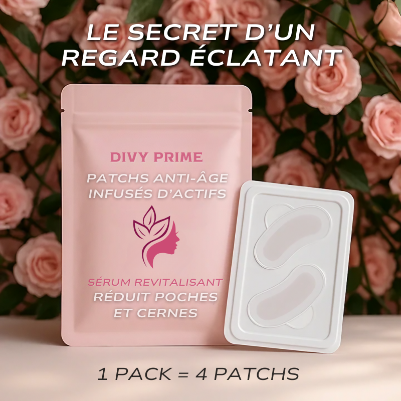 DivyGlow™ | Patchs Anti-Âge Regard